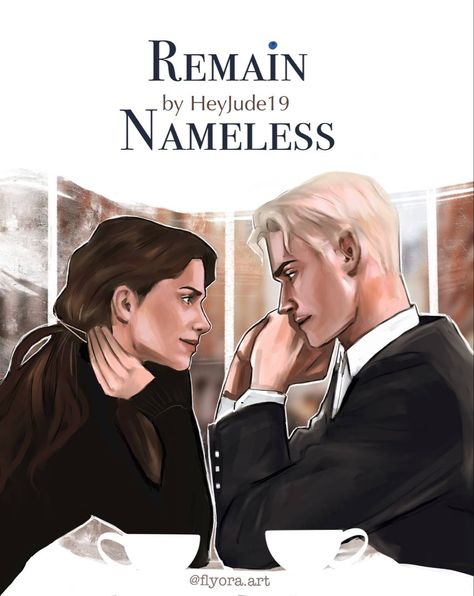 Things We Say In The Dark Dramione, Dramione Book Cover, Fanfic Dramione, Remain Nameless, Dramione Art, Harry Potter Book Covers, Fic Recs, Draco And Hermione Fanfiction, Dramione Fan Art