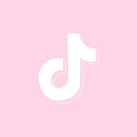 Tiktok Cute Icon, Pink Tik Tok Icon, Tiktok Pink Icon, Tiktok Logo Aesthetic, Tiktok Icons Logo, Pink Tiktok Icon, Pink Apps, Logo Tiktok, Pink Tiktok