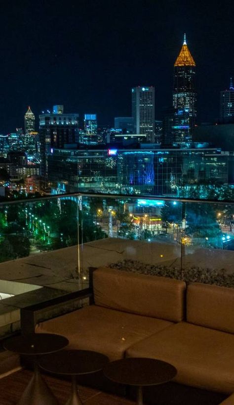 Apartment In Atlanta, Atlanta Aesthetic Wallpaper, Atlanta Georgia Night, Atlanta Ga Aesthetic, Atlanta City Night, Atlanta Night Aesthetic, Atlanta Astethic, Atlanta Georgia Aesthetic Night, Downtown Atlanta At Night