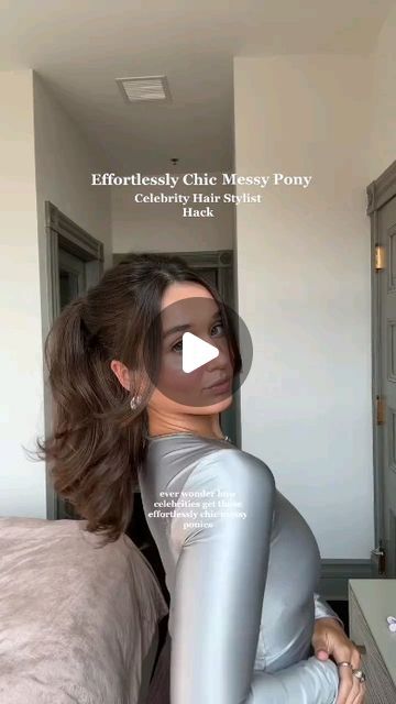 Haircare & Selfcare on Instagram: "tutorial on how he does ponytails for a red carpet… incredible #ponytailtutorial #ponytailhairstyle #ponytailhack #easyhairstyles #classichairstyle #cutehairstyles #hairtok #hair #hairgrowthproducts #trending #viral #chrisappletonhair #updos" Red Carpet Ponytail, Trendy Ponytail Hairstyles, Ponytails Hairstyle, Cute Ponytail Styles, Trendy Ponytail, Easy Hair Dos, Wedding Ponytail Hairstyles, Diy Ponytail, Wedding Ponytail