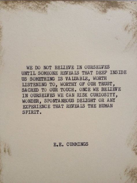 Ee Cummings, Typewriter Quotes, Love Is Comic, Writing Ideas, Literary Quotes, Poem Quotes, Meaningful Words, Poetry Quotes, Typewriter