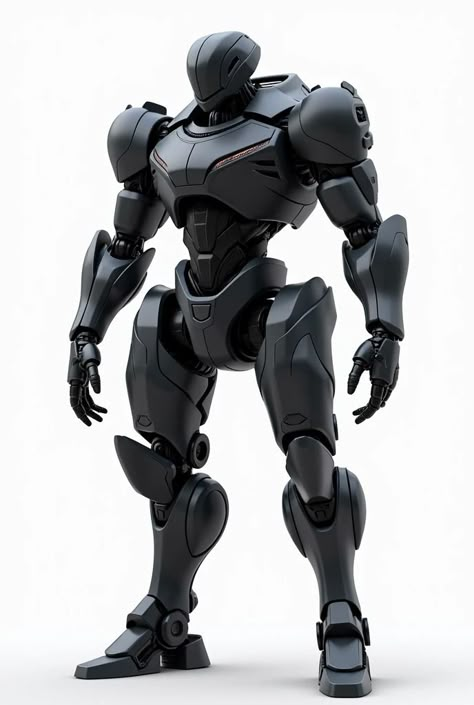 Build a robot, Cool pose, Dynamic movement, Sophisticated design - SeaArt AI Robot Poses Reference, Hybrid Pokemon, Black Gundam, Robot Inspiration, Pose Dynamic, Robot Reference, Robots Art, Build A Robot, Robot Designs