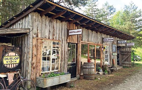 Unique Sheds, Timber Frame Garage, Sheds Ideas Backyard, Cool Sheds, Rustic Shed, Rustic Man Cave, Old Western Towns, Man Cave Shed, Shed Of The Year