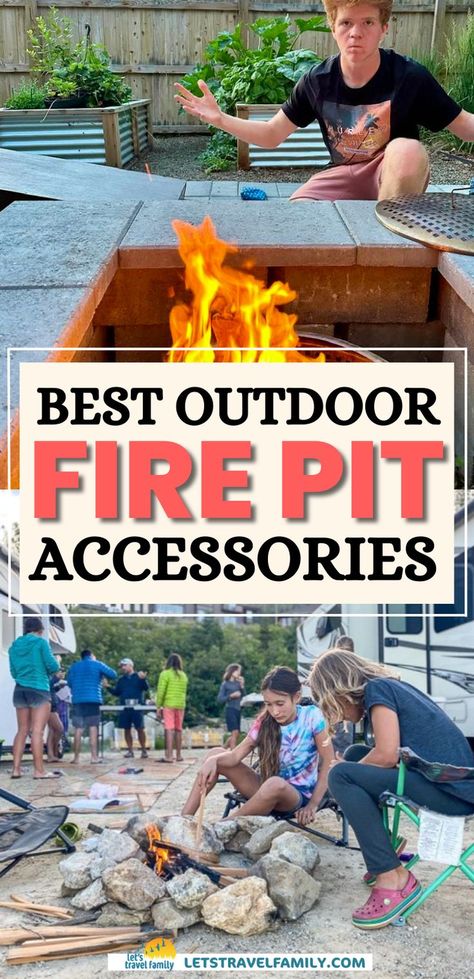 If you want to take your campfire experience to the next level, you absolutely need to have the right campfire accessories. From the backyard best fire pit accessories to campfire accessories for camping, this guide has you covered! Read now to learn more! Campfire Accessories, Best Fire Pit, Pit Cooking, Backyard Campfire, Fire Pit Essentials, Fire Pit Cooking, Cool Fire Pits, Fire Pit Accessories, Rv Living Full Time