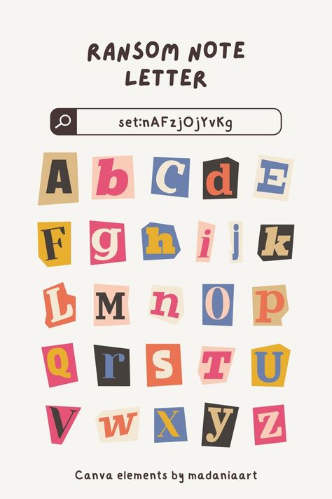 Collage Alphabet Letters, Scrapbook Fonts Canva, Ransom Note Font, Flat Letter Cutout, A Magazine Letter, Magazine Font Canva, Scrapbook Font Canva, Paper Cutout Poster, Alphabet Magazine Cut Out Letters