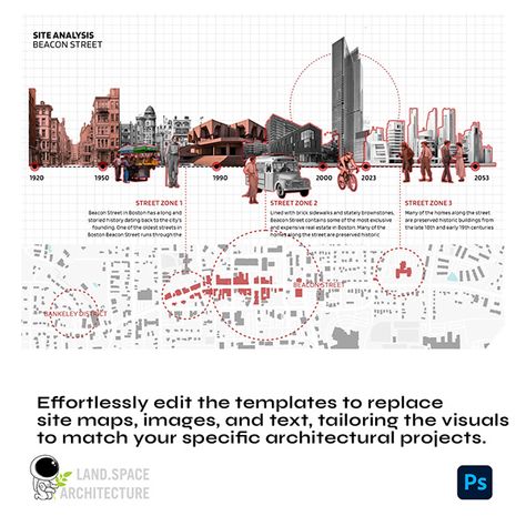 Timeline Visualization, Architectural Mapping, Timeline Architecture, Site Analysis Sheet, Photoshop Tree, Architecture Site Analysis, Trees Architecture, Site Analysis Architecture, Architecture Diagram