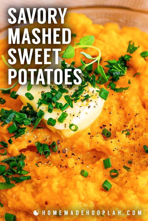 Thanksgiving Yam Recipe, Can Yams Recipe, Savory Mashed Sweet Potatoes, Canned Sweet Potato Recipes, Mashed Sweet Potatoes Healthy, Savory Sweet Potato Recipes, Mashed Yams, Whipped Sweet Potatoes, Sweet Potato Recipes Mashed