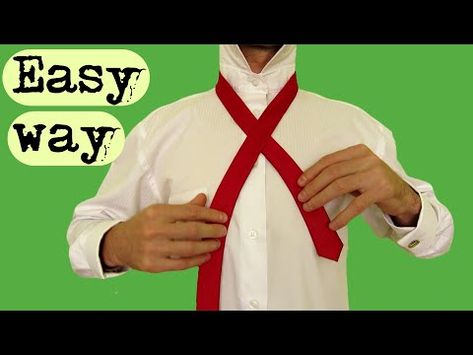 Simple Tie Knot, How To Tie A Necktie, Tie A Tie Easy, Windsor Tie Knot, Tie Knots Men, How To Make A Tie, Windsor Tie, Tie Knot Styles, Tie A Necktie