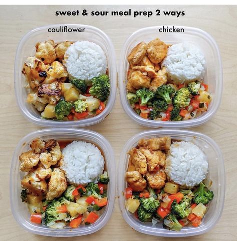 Clean Meal Prep, Healthy Lunch Meal Prep, Meal Prep Clean Eating, Easy Healthy Meal Prep, Makanan Diet, Meal Prep Bowls, Lunch Recipes Healthy, Diet Vegetarian, Deilig Mat