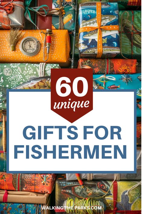 Searching for the best fishing gifts for men? Look no further! Our guide to fishing gifts includes top-rated gear and unique accessories that any fisherman will love. Show him how much you care with gifts that cater to his favorite hobby. Read on to discover the ultimate list of fishing gifts for men and find the perfect unforgettable present. Gifts For Fisherman Christmas, Fishing Must Haves, Gifts For Fishing Lovers, Fishing Crafts For Adults, Fisherman Gift Ideas, Fishing Basket Ideas For Men, Fishing Basket Ideas, Fishing Gift Basket, Diy Fishing Gifts