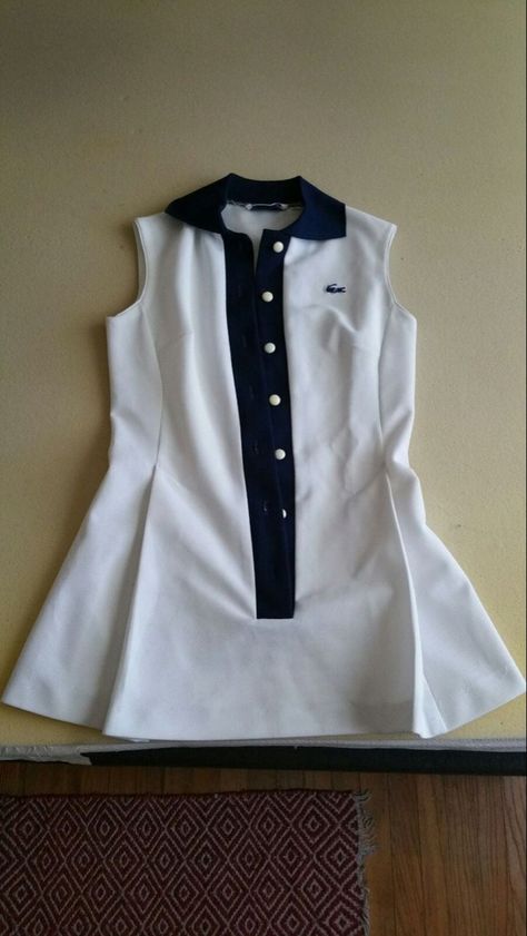 Lacoste Tennis Dress, Tennis Dress Outfit, Lacoste Tennis, Tennis Fashion, Random Ideas, Union Made, Tennis Clothes, Tennis Dress, Sporty Outfits