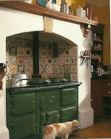 Alter Herd, Aga Kitchen, Aga Stove, Irish Kitchen, Old Stove, Vintage Stoves, Irish Cottage, English Decor, Cottage Kitchens