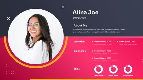 Persona Design Layout, About Me Infographic, Description About Yourself, About Me Presentation, About Me Page Design, Biography Design, Personas Design, Me Template, About Me Template