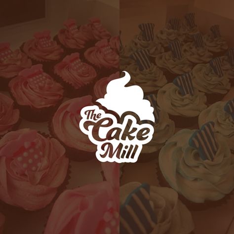 Logo Design For Sweets, Baking Design Logo, Baking Branding Design, Cake Brand Logo, Sweet Shop Logo Design, Sweet Bakery Logo, Dessert Logo Design Ideas, Baking Business Logo, Cake Shop Logo Design