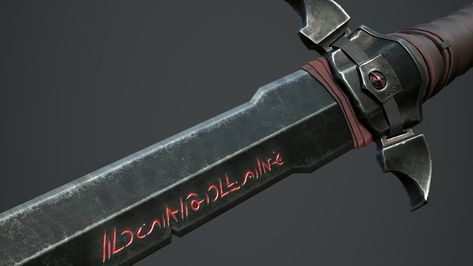 Obsidian Sword, Joe-Louis Pereira on ArtStation at https://www.artstation.com/artwork/W2Jw3Q Fable Game, Metal Gear Solid Series, Joe Louis, Chosen One, Metal Gear Solid, Metal Gear, The Chosen, The Men, Character Design Inspiration