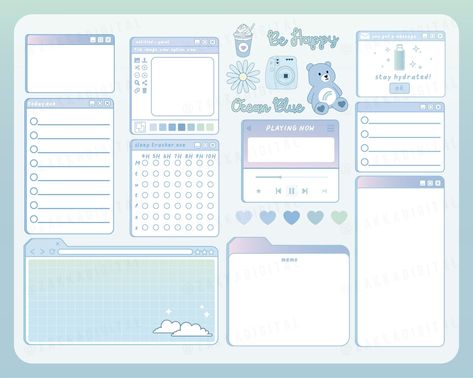 Retro window overlay digital stickers | Blue School Items Png, Digital Journaling Ideas, Cute Png Aesthetic Transparent, Good Notes Stickers Png, Goodnotes Stickers Free Png, Paper Notes Ideas, Digital Journal Aesthetic, Window Overlay, Cute Digital Stickers