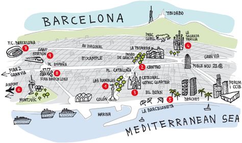 THE BEST TOURIST MAPS IN EUROPE – Traveling Couple Barcelona Tourist Map, Barcelona Spain Map, Northern Spain Travel, Barcelona Tourist Attractions, Seville Spain Travel, Barcelona Tourist, Spain Travel Outfits, Barcelona Map, Madrid Spain Travel