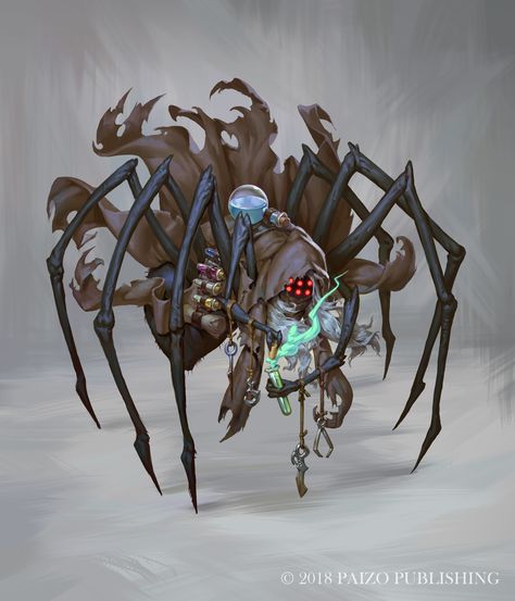 ArtStation - Karumzek-Alchemisе, Anthony Star Star Monster, Star Monsters, Wolf Spider, Character Design Cartoon, Spider Art, 다크 판타지, Monster Concept Art, Dungeons And Dragons Characters, Dark Elf