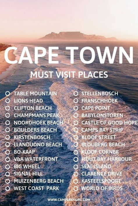 Cape Town Bucket List, Cape Town South Africa Travel, Africa Bucket List, South Africa Vacation, South Africa Travel Guide, Africa Itinerary, Cape Town Travel, Africa Vacation, Africa Travel Guide