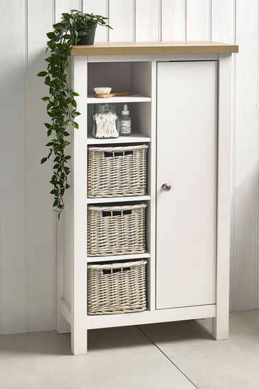 White Malvern Chalk Storage Cabinet Chalk Storage, Bathroom Cupboard, Bathroom Storage Units, Storage Console, Flat Pack Furniture, Cosy Corner, Hallway Storage, Large Baths, Toilet Storage