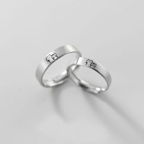 https://best-rings.com/ Find many great new & used options and get the best deals for Rings Set Kroean Ring Romantic Silver Jewlery Couple Open Rings Cat Finger Ring at the best online prices at eBay! Free delivery for many products! Couple Rings Silver, Kitten Ring, Rings Cute, Silver Jewlery, Mens Fashion Wedding, Open Rings, Hand Accessories, Cat Ring, Couple Jewelry