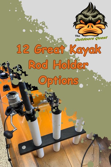 To be a DIY kayak modifier, you’re going to need to get creative. Spend some time with YouTube for inspiration. Then take a look at these suggestions. Some you’ll be able to recreate quickly and easily. Others will require some time and experimenting. Rod holders are a great way to learn kayak modifications so let your imagination run wild with these ideas! Canoe Modifications, Kayak Rod Holder, Canoeing Outfit, Kayak Mods, Kayak Modifications, Emergency Radio, Fishing Kayak, Rod Holders, Lure Making