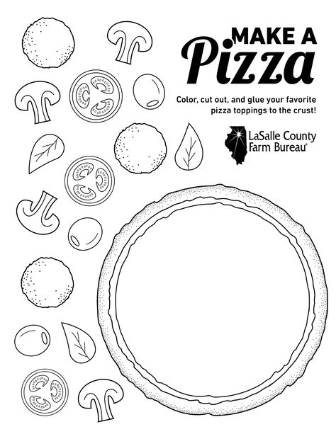 Pizza Making Activity Preschool, Build A Pizza Printable Free, Make A Pizza Craft, Build A Pizza Printable, Culinary Activities For Kids, Make A Pizza Printable, Pizza Toppings Printable For Kids, Pizza Day Activities For Kids, Pizza Activities For Kids