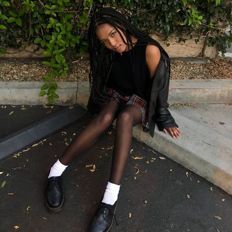 ✧༺ ZAHRAH ABDUL ༻✧ on Instagram: “<3” Red Plaid Skirt Outfit Grunge, Plaid Skirt Outfit Grunge, Red Plaid Skirt Outfit, Aesthetic Doc Martens, Red Sox Outfit, Black Tennis Skirt Outfit, Grunge Skirt Outfit, Black Tennis Skirt, Plaid Skirt Outfit