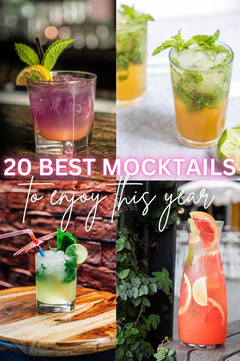 Football Food Ideas, Best Mocktails, Easy Mocktails, Game Day Recipes, Mocktail Drinks, Game Day Party, Alcohol Free Drinks, Homemade Soft Pretzels, Boozy Brunch