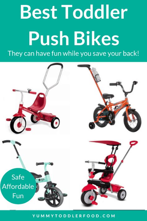 Toddler Bicycle, Toddler Tricycle, Bike With Training Wheels, Red Tricycle, Best Toddler Toys, Toddler Bike, Boy Bike, Tricycle Bike, Push Bikes