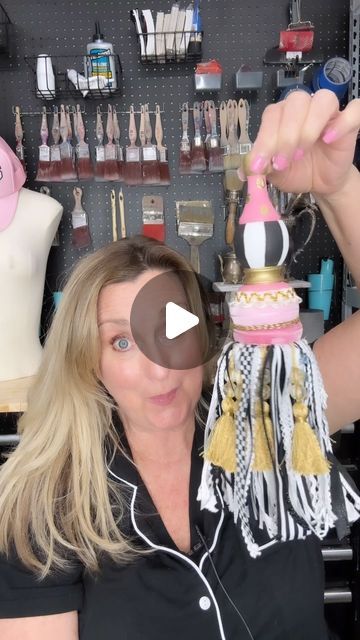 Tracey Bellion on Instagram: "What if I told you I DIY’d this yesterday for about $10….when a “certain big name brand” is asking about $150?!?!?! (not kidding)
😳
I’ve been eye-balling these fancy tassels for years now and finally decided to DIY it with my Curiously Creative group….while drinking coffee and YES….that is my pajamas I’m wearing! 
💃
I get just as excited over a successful small DIY as I do a successful large thrift flip! 
😍
Where are my tassel loving girls? Have you seen the “big name brand” ones I’m talking about?

#womenwhodiy #makeityourself #tassels #easycraft" Fancy Tassels, Twine And Twig, Thrift Flip, Diy Tassel, Drinking Coffee, Furniture Makeovers, Told You, Have You Seen, Furniture Makeover