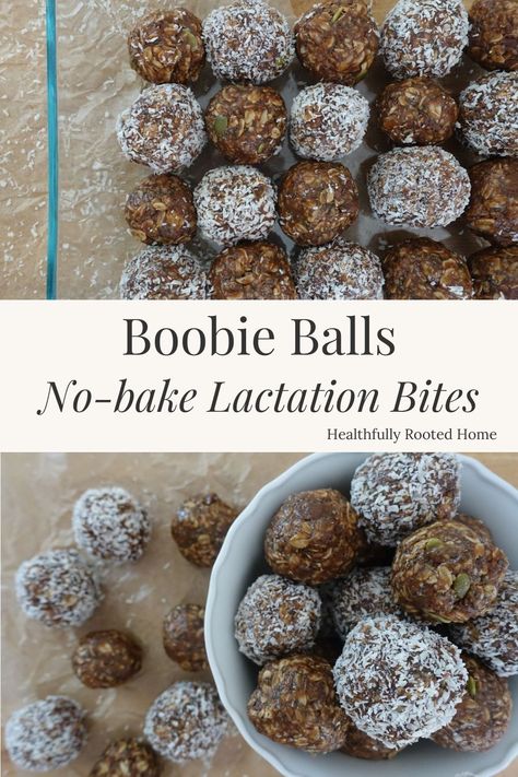 DELICIOUS AND THEY WORK! These lactation bites actually do wonders for your milk supply and they are so delicious! I love that these Boobie balls are a no bake lactation bites recipe. This is such an easy snack idea for nursing mothers. Lactation No Bake Balls, Lactation Balls No Bake, Lactation Bites No Bake, No Bake Lactation Recipes, No Bake Lactation Balls, Lactation Balls, Easy Cooking Recipes Healthy, Quick Clean Eating Recipes, Lactation Bites