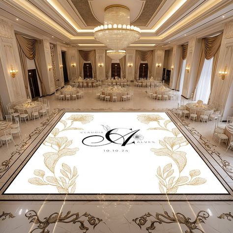 Custom Vinyl Dance Floor Wedding Dance Floor Wrap Premium Dance Floor Monogram Floor Decal Reception Floor Wedding Decor - Etsy Dance Floor Decal Wedding, Vinyl Dance Floor Wedding, Floor Wrap Wedding, Dance Floor Print, Afro Bride, Wedding Reception Ideas Indoor, Vinyl Dance Floor, Assyrian Wedding, Wedding Floor Plan