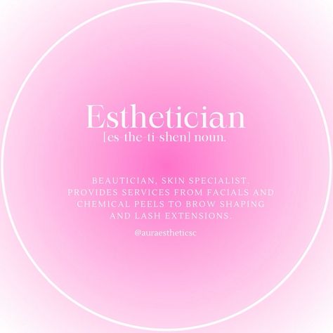 Esthetician Definition, Esthetician Student, Spa Room Ideas Estheticians, Facial Esthetician, Facial Esthetics, Esthetician Inspiration, Waxing Room, Esthetician Quotes, Medical Esthetician