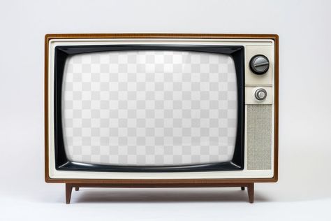 Old Tv Png, Tv Png, Material Library, Tv Screen, Vintage Tv, Retro Tv, Transparent Design, Old Tv, Mockup