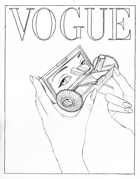 Get your coloring pencils at the ready, we chose some of our most iconic covers for a Vogue Paris coloring book whose second edition is hitting newsstands this festive season. With Kate Moss by McDean, Claudia Schiffer by Testino, Natasha Poly by Demarchelier and many more, there’s more than enough to occupy creative minds. Coloring Book Pages Aesthetic, Coloring Lineart, Fashion Art Drawing, Vogue Illustrations, Illustration Outline, Fashion Coloring Book, Paris Illustration, Creation Art, Colouring Page