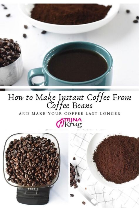 Ground Coffee Recipes, Instant Coffee Recipes, Smoothie Popsicles, Kitchen Staples, Deserts Easy, Coffee Ingredients, Fresh Coffee Beans, Ground Coffee Beans, Coffee Mix