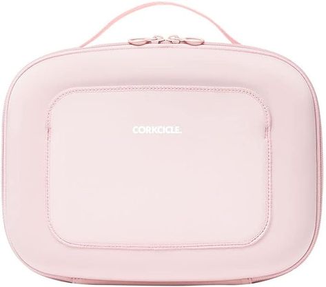 Amazon.com: Corkcicle Crushproof Cooler Lunch Box, Reuseable Water Resistant Insulated Lunch Box, Perfect for Traveling with Wine, Beer, Ice Packs, and Lunches, Rose Quartz Neoprene, Back to School: Home & Kitchen Food Containers Lunch, Ice Packs, Insulated Lunch Box, Food Container, Insulated Lunch Bags, Store Organization, Cooler Bag, Food Containers, Lunch Bag