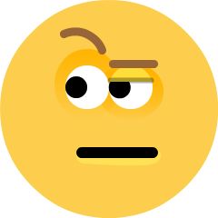 Face with Raised Eyebrow Raised Eyebrow Emoji, Furrowed Eyebrows, Eyebrow Raise, One Eyebrow Raised, Raised Eyebrow, National Archives, Eyebrows, ? Logo, Halloween