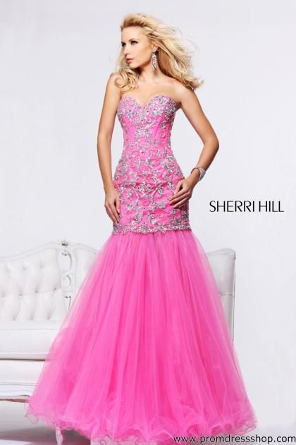 Sherri Hill, Prom Dress, Hot Pink, Prom, Free Shipping, Pink, Dresses