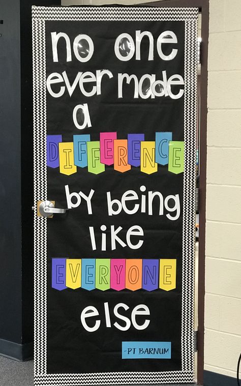 Special Ed Classroom Door Ideas, Special Education Classroom Door Decorations, Sensory Room Door Decoration, Sped Classroom Door Ideas, Seniors Classroom Decor, Special Education Classroom Door Ideas, Classroom Door Middle School, Positive Door Decorations Classroom, Special Education Door Ideas