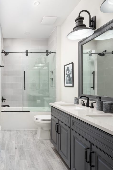 Restroom Remodel, Bathroom Renovation Cost, Bathroom With Tub, Guest Bathroom Remodel, Full Bathroom Remodel, Small Bathroom Renovations, Small Bathroom Renovation, Bathroom Redesign, Boys Bathroom