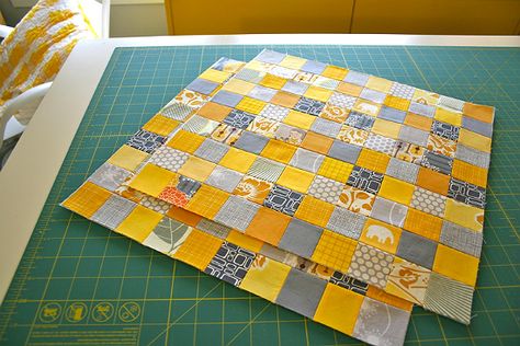 Stamp Inspiration, Watercolor Quilt, Postage Stamp Quilt, Elizabeth Hartman, Scrappy Quilt Patterns, Miniature Quilts, Baby Unisex, Quilt Block Tutorial, Quilting Techniques