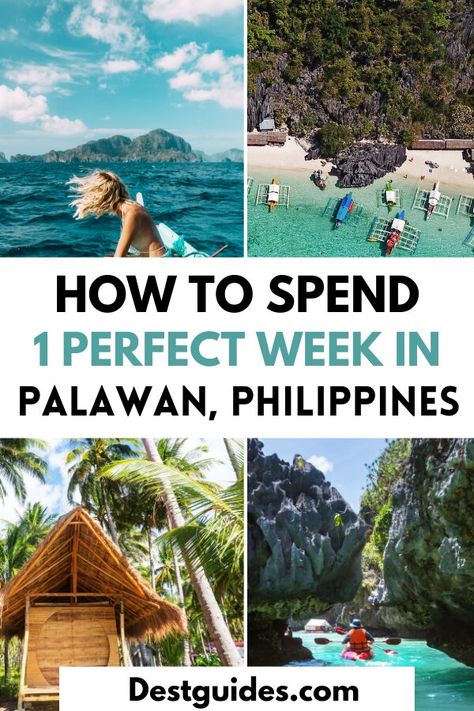 Things To Do In Palawan Philippines, Philippines 7 Days, Best Places To Visit In Philippines, Traveling To The Philippines, Philippines Things To Do, Philippines 2 Week Itinerary, Philippines Itinerary 1 Week, Things To Do In Philippines, Phillipines Travel Things To Do