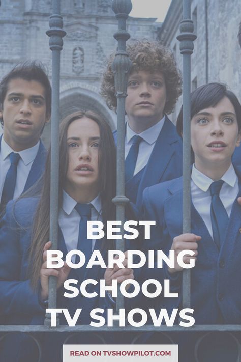 Here we’re looking at some of the best TV shows about boarding schools, whether they’re schools for magic or simply elite institutions for normal humans. #boardingschool #tvshows #tvseries High School Tv Shows, Boarding School Movie, Teen Tv Shows To Watch, High School Movies To Watch, Tv Shows For Teens, Boarding School Aesthetic Dormitory, All American Tv Show, Elite Tv Series, Best High School Movies