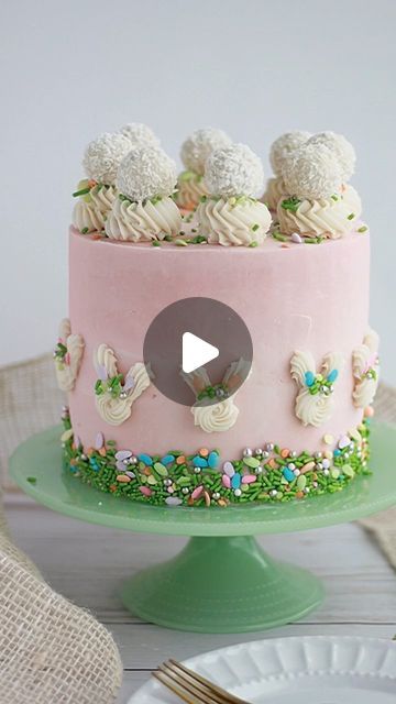 Mandy Merriman, Star Piping Tip, Baking With Blondie, Piping Tip, Bunny Tails, Bunny Cake, Cupcake Decorating, Piping Tips, Bunny Tail