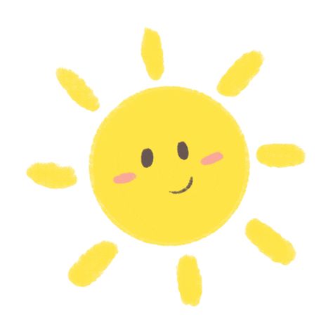 Sun Animation, Sun Gif, Hug Quotes, Good Morning Funny Pictures, Happy Stickers, Cute Sun, Gif Lucu, Good Morning Funny, Family Illustration