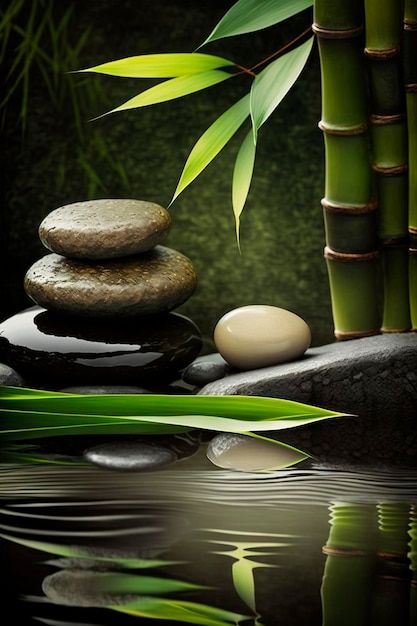 Massage Background Wallpaper, Spa Background Design, Spa Wallpaper Background, Peaceful Pictures Zen, Background Massage, Wellness Background, Bamboo Aesthetic, Spa Wallpaper, Zen Images