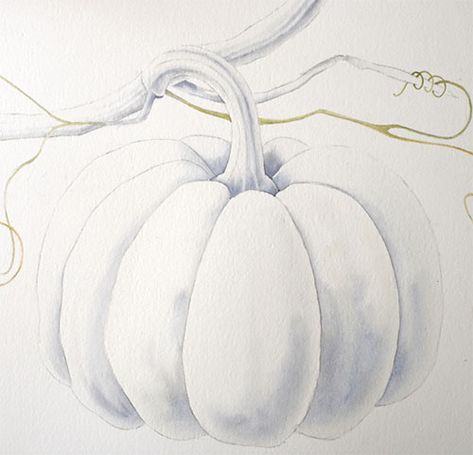 paint a pumpkin shadow Watercolor Pumpkin Art, Watercolor Pumpkins Painting, Watercolor Pumpkins Tutorial, Autumn Arts And Crafts, Watercolour Pumpkin, Fall Watercolor Paintings, Fall Watercolor Art, Pumpkin Watercolor Painting, Watercolor Pumpkins Autumn