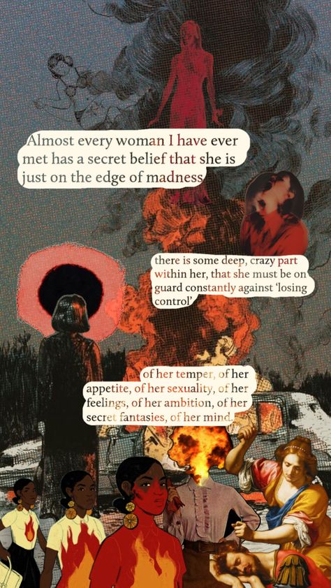 The feminine urge to go batshit crazy #collage #art #fire #feminine #feminineurge #rage #femalerage #goingapeshit Rage Quotes, Rage Art, Feminine Urge, Mad Women, Foto Inspiration, The Villain, Just Girly Things, Divine Feminine, On The Edge